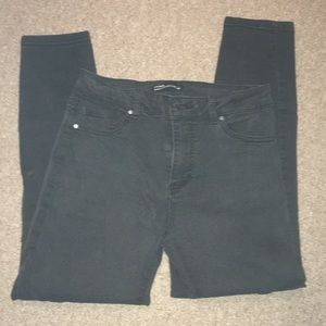 High Waisted Black Jeans